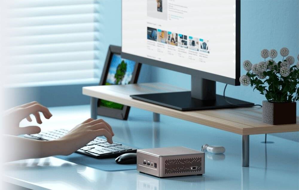 GEEKOM Mini PC A5 Ryzen 7 5825U+ Win11 Pro - Komplettsystem - Apple A5-2