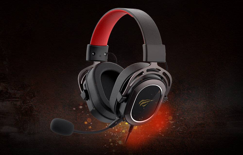 Symbolbild für GAMENOTE H2008D Cabling Headset Black Red