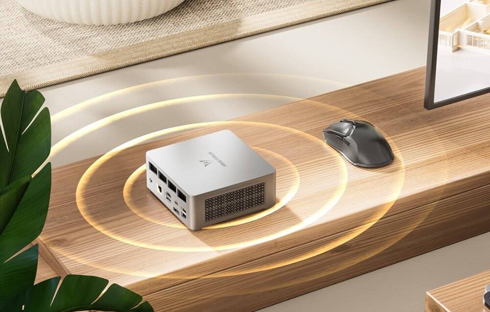 Symbolbild für MINI PC Minis Forum UM870 Plus Ryzen 7 8745H Barebone