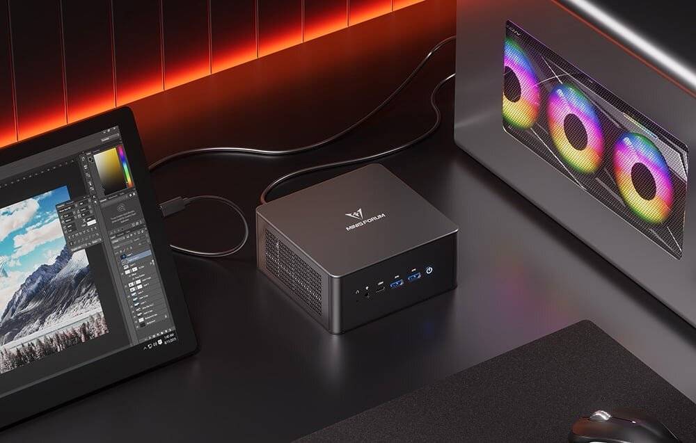Preisbild für MINI-PC Minis Forum UM890 Pro Ryzen 9 8945HS Barebone