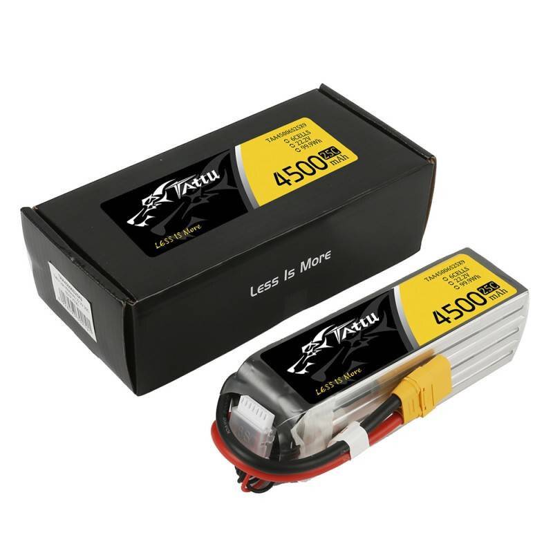 Tattu 4500mAh 22.2V 25C 6S1P XT90 Akku-2