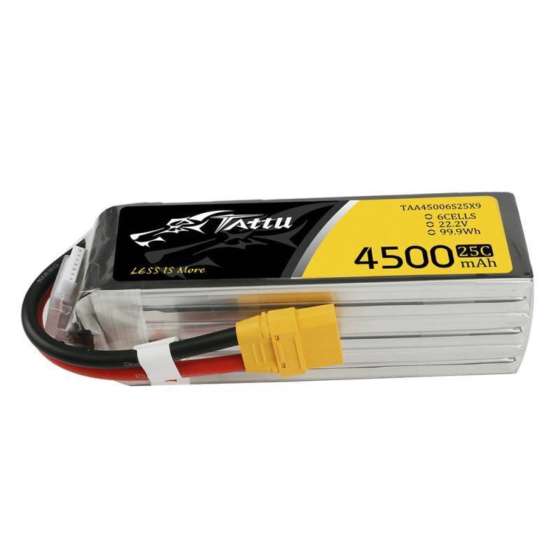 Tattu 4500mAh 22.2V 25C 6S1P XT90 Akku-3
