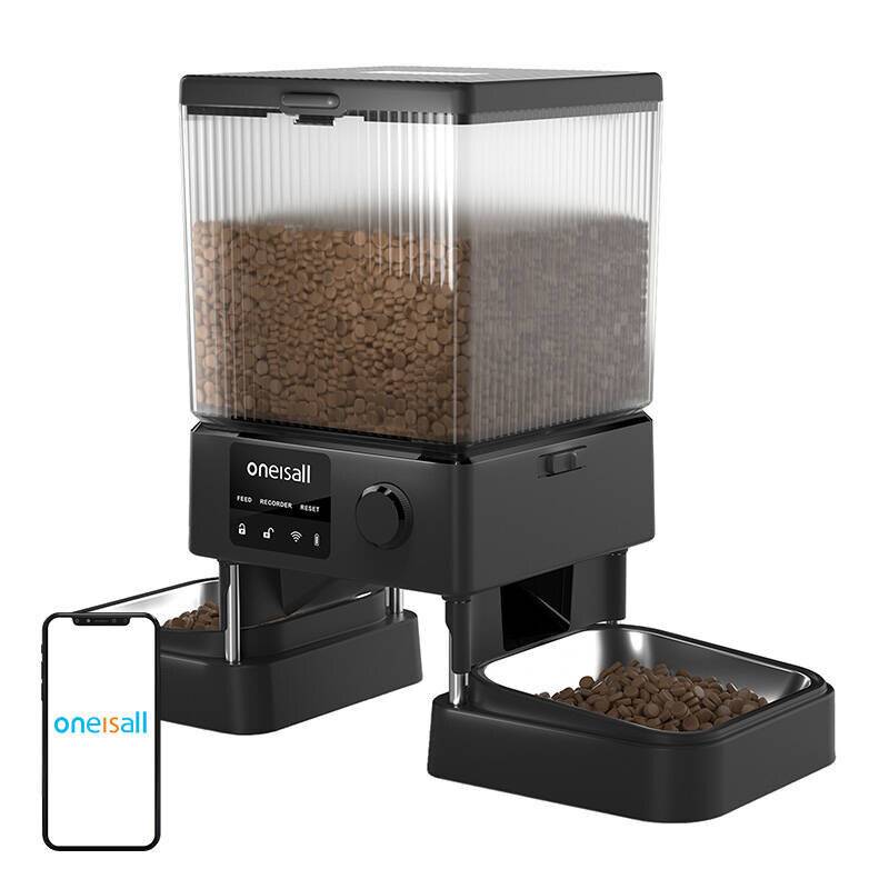 Automatischer Doppel-Tierfutterautomat WiFi Oneisall-0