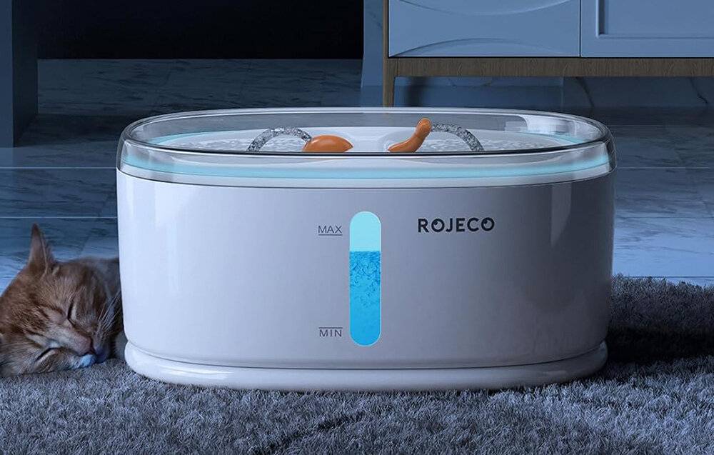 Preisbild für Wasserbrunnen für Haustiere Rojeco Wireless 2,5L