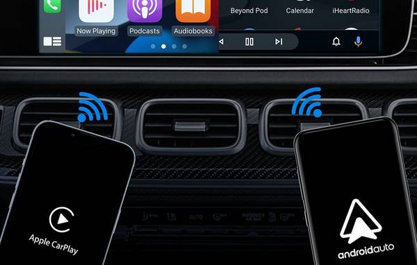 Ottocast - CA400-S - Ottocast CA400-S 4-in-1 Carplay/Android-Adapter (schwarz)