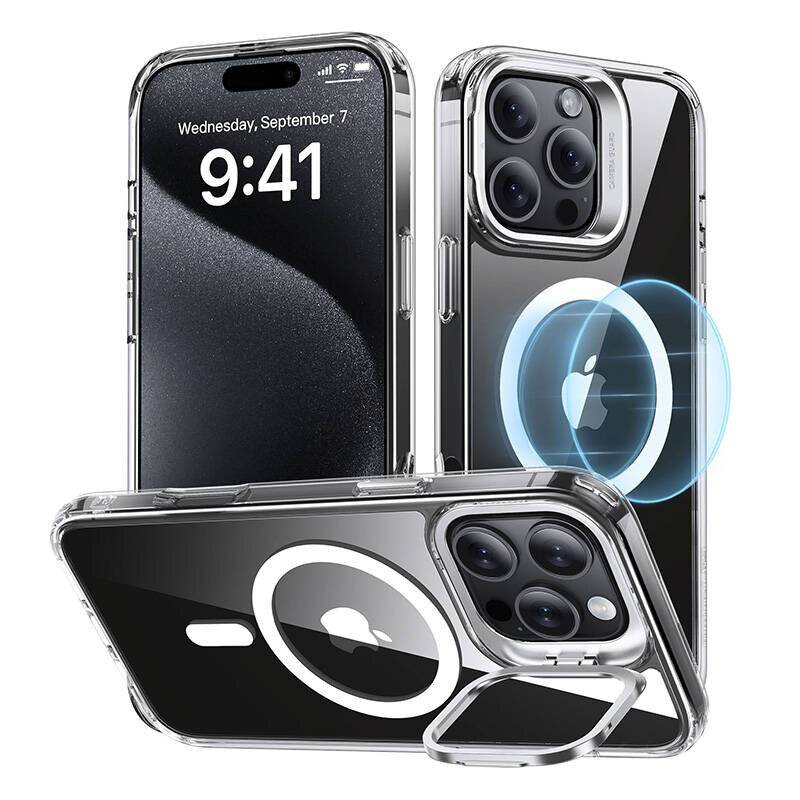 Classic Hybrid HaloLock Case+ Stash Stand Backcover Apple iPhone 16 Pro Max-1