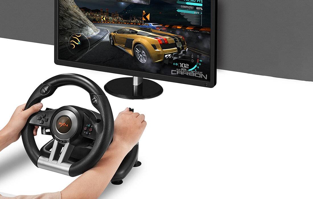 Preisbild für PXN - PXN-V3 - Gaming-Lenkrad PXN-V3 (PC / PS3 / PS4 / XBOX ONE / SWITCH)
