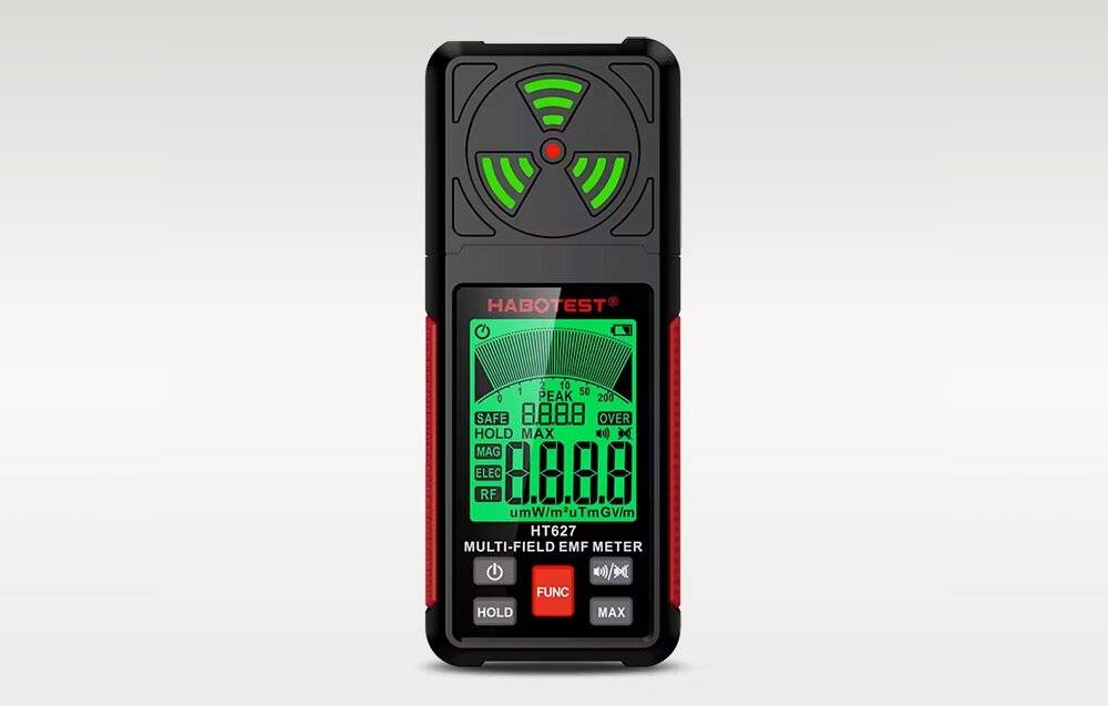 Habotest HT627 Elektromagnetisches Feldmessgerät für elektrische und magnetische Felder-3