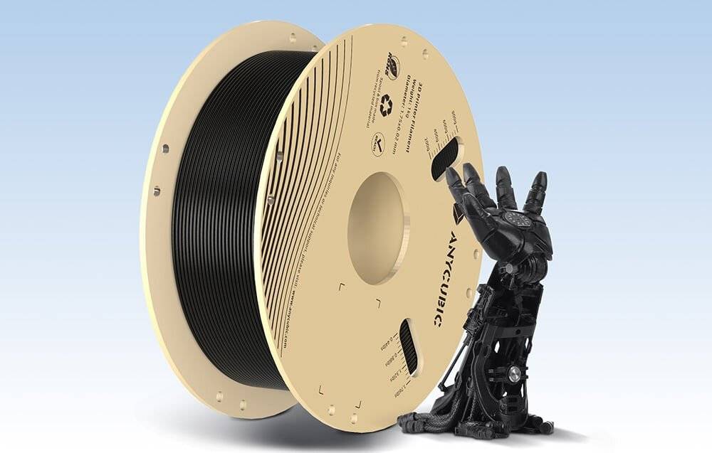 Preisbild für Anycubic PLA Basic Black, 1,75 mm / 1000 g
