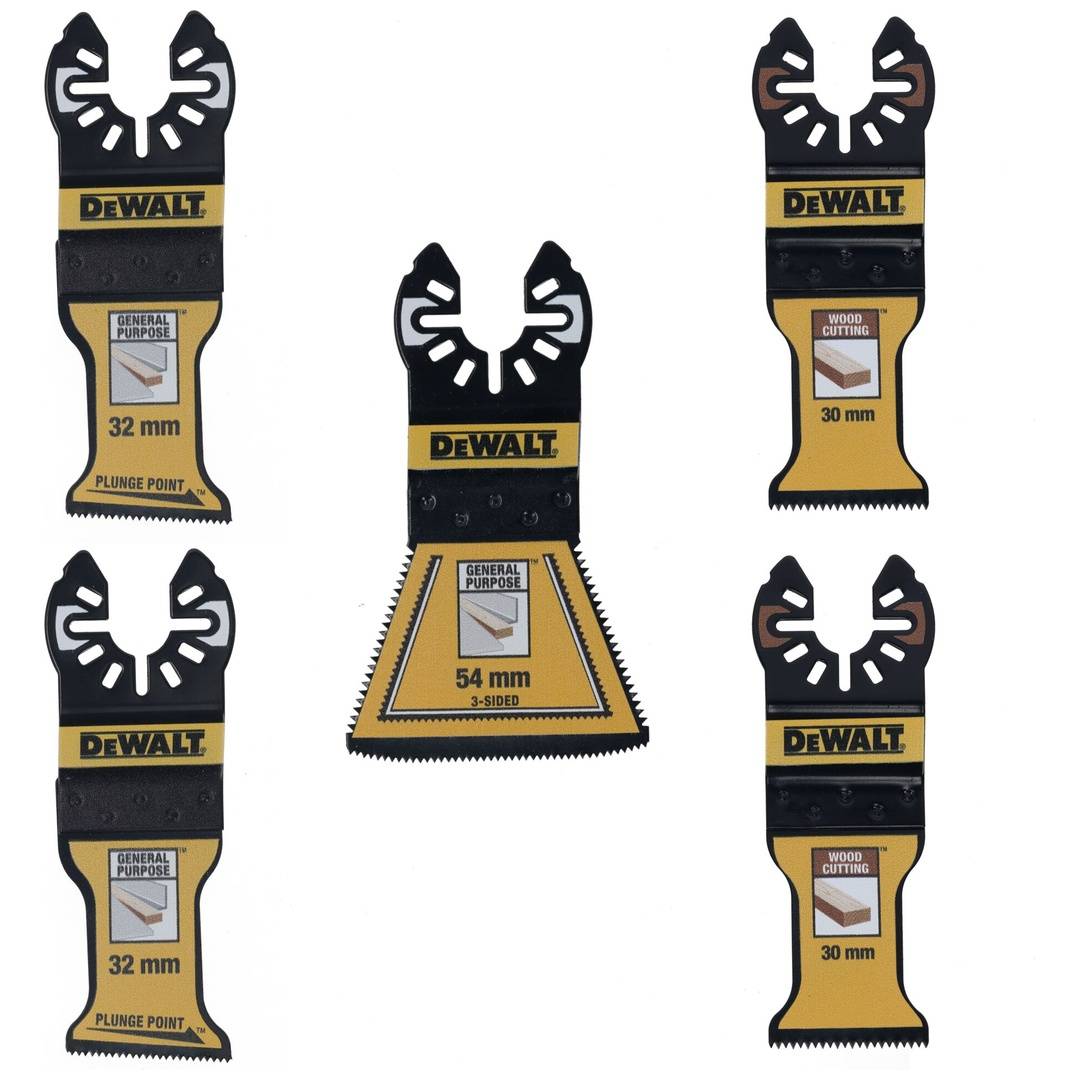Sägeblatt-Set DT20777-QZ Multi Tool 5tlg. BIM DEWALT-0