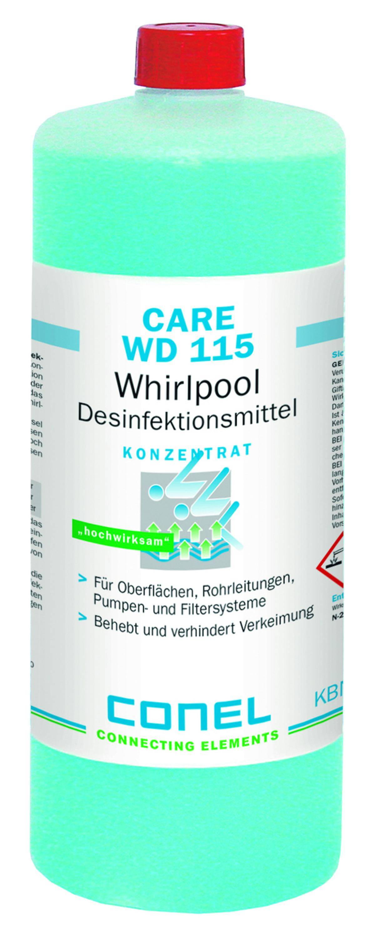 CONEL CARE WD 115 Clearwater 1 Liter Flasche Desinfektion-0