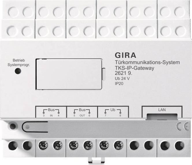 GIRA 262198 TKS-IP-Gateway (2.Generation) 10 Liz.Türko Install.Baumaterial Hauskomm/Batt/Sicher-0