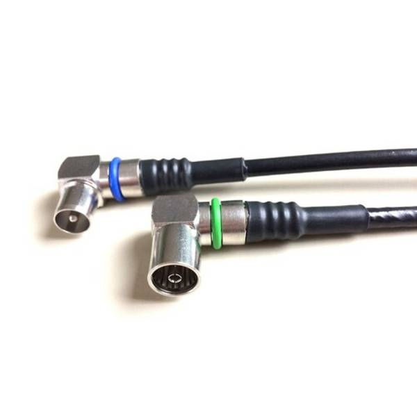2431 Wisi DS 61U 0150 A++ 1,5m TV-Anschlusskabel High Quality gewinkelt