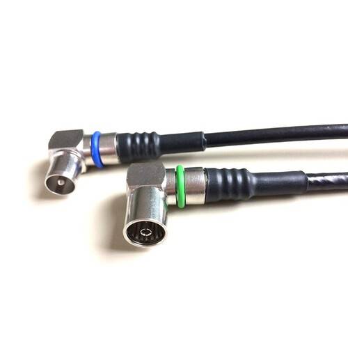 2431 Wisi DS 61U 0150 A++ 1,5m TV-Anschlusskabel High Quality gewinkelt-0