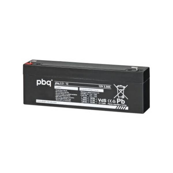 107791 PBQ 2,3-12 VDS Bleiakku AGM 12V/2,3Ah/C20 Faston 4,8mm 178X35X67