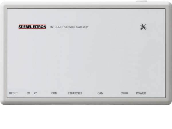 Stiebel Eltron Internet Service Gateway ISG web