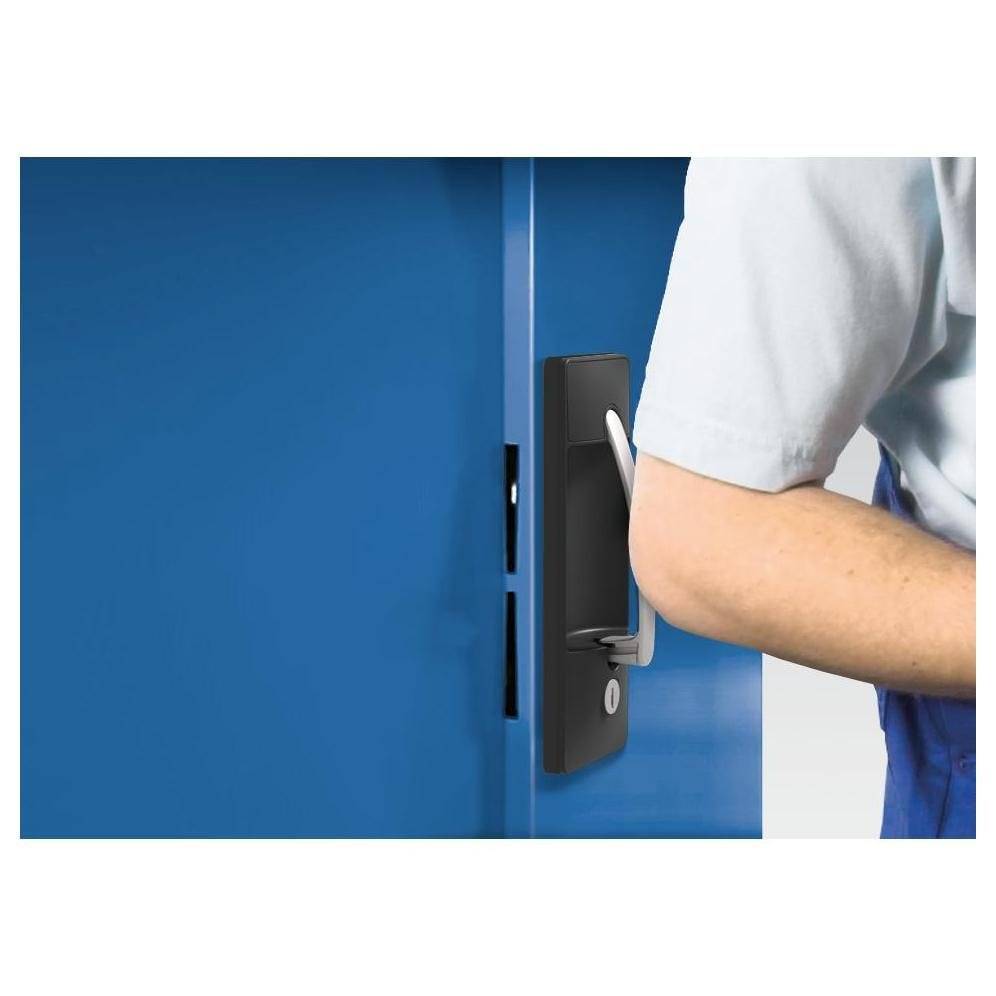 C+P Werkzeugschrank Acurado, 1950x1200x600mm, lichtgrau/lichtgrau-3