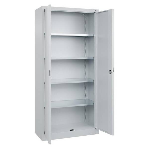 C+P Werkstattschrank Basis PLUS, 1950x930x400mm, lichtgrau/lichtgrau
