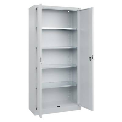 C+P Werkstattschrank Basis PLUS, 1950x930x400mm, lichtgrau/lichtgrau-0