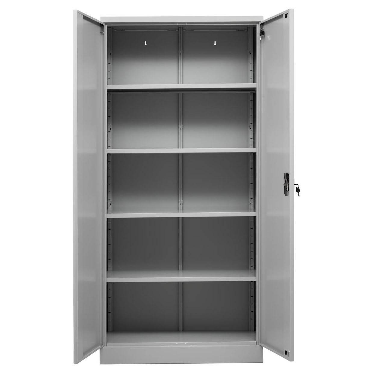 C+P Materialschrank Basis, 4 Böden, 1950x916x422mm-0
