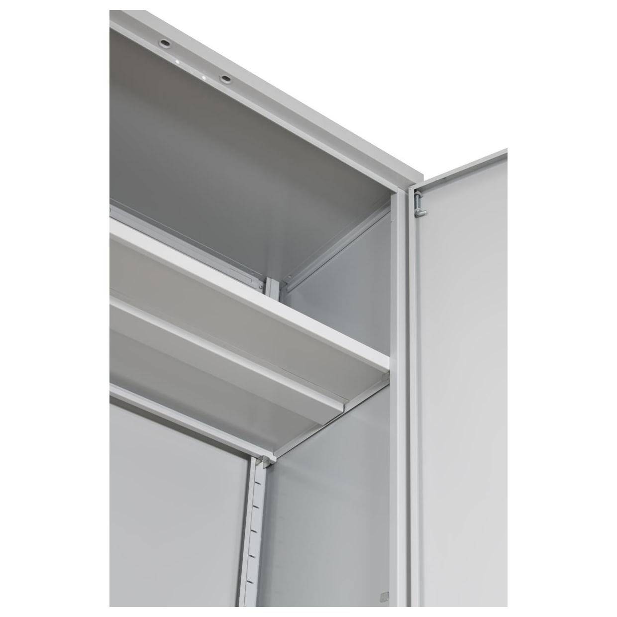 C+P Materialschrank Basis, 4 Böden, 1950x916x422mm-3