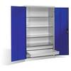 C+P Werkzeugschrank Acurado, 1950x1200x500mm, lichtgrau/enzianblau