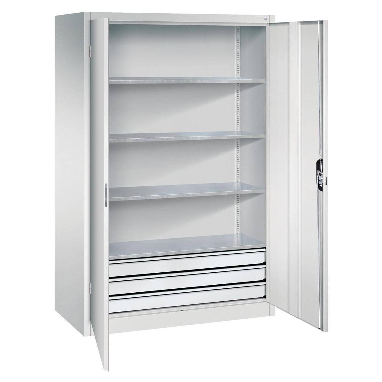 C+P Werkzeugschrank Acurado, 1950x1200x600mm, lichtgrau/lichtgrau-0