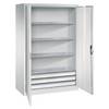 C+P Werkzeugschrank Acurado, 1950x1200x600mm, lichtgrau/lichtgrau