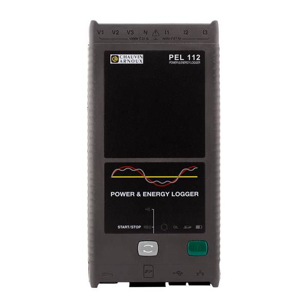 Chauvin Arnoux Leistungs-Energierecorder ohne Stromwandler PEL 112