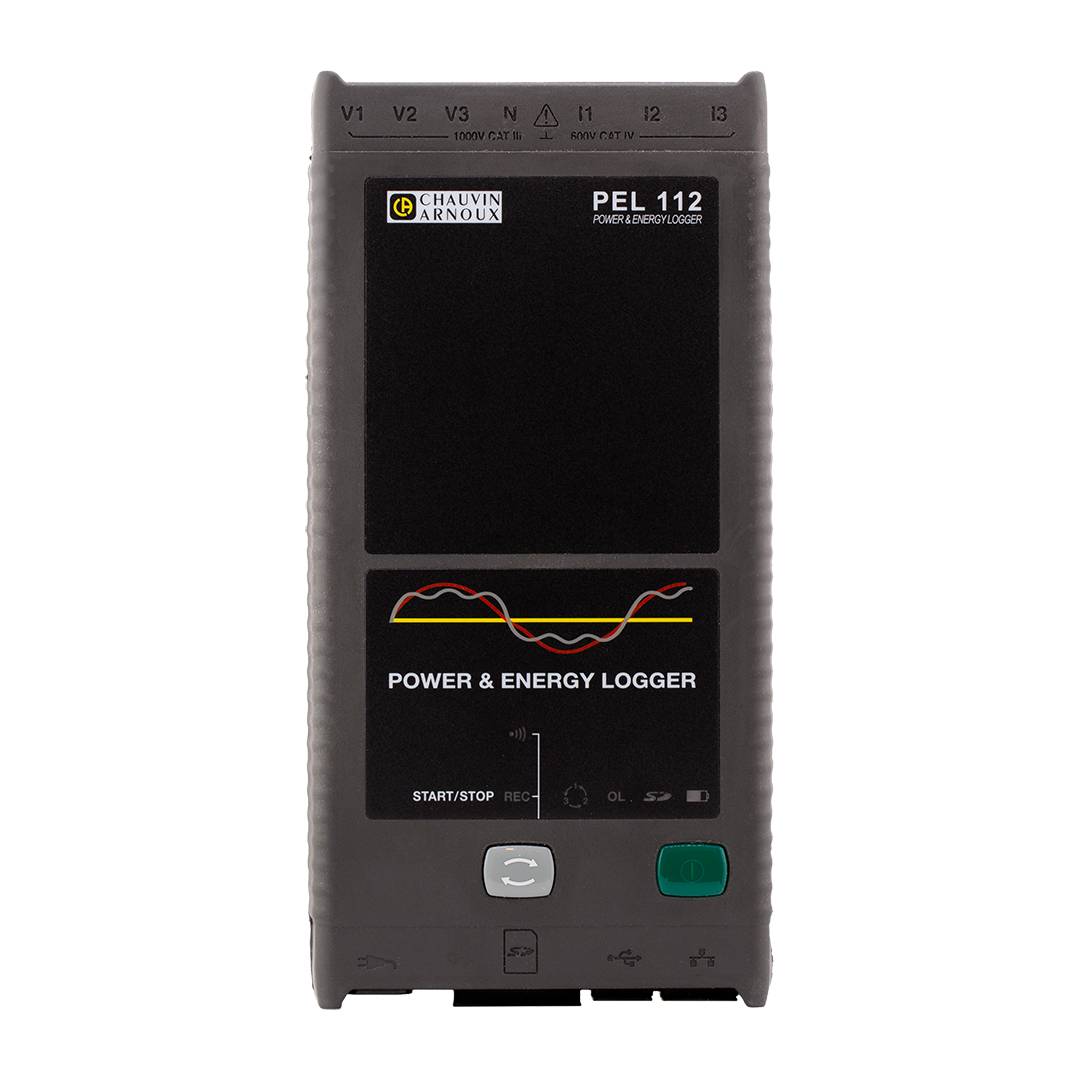 Chauvin Arnoux Leistungs-Energierecorder ohne Stromwandler PEL 112-0