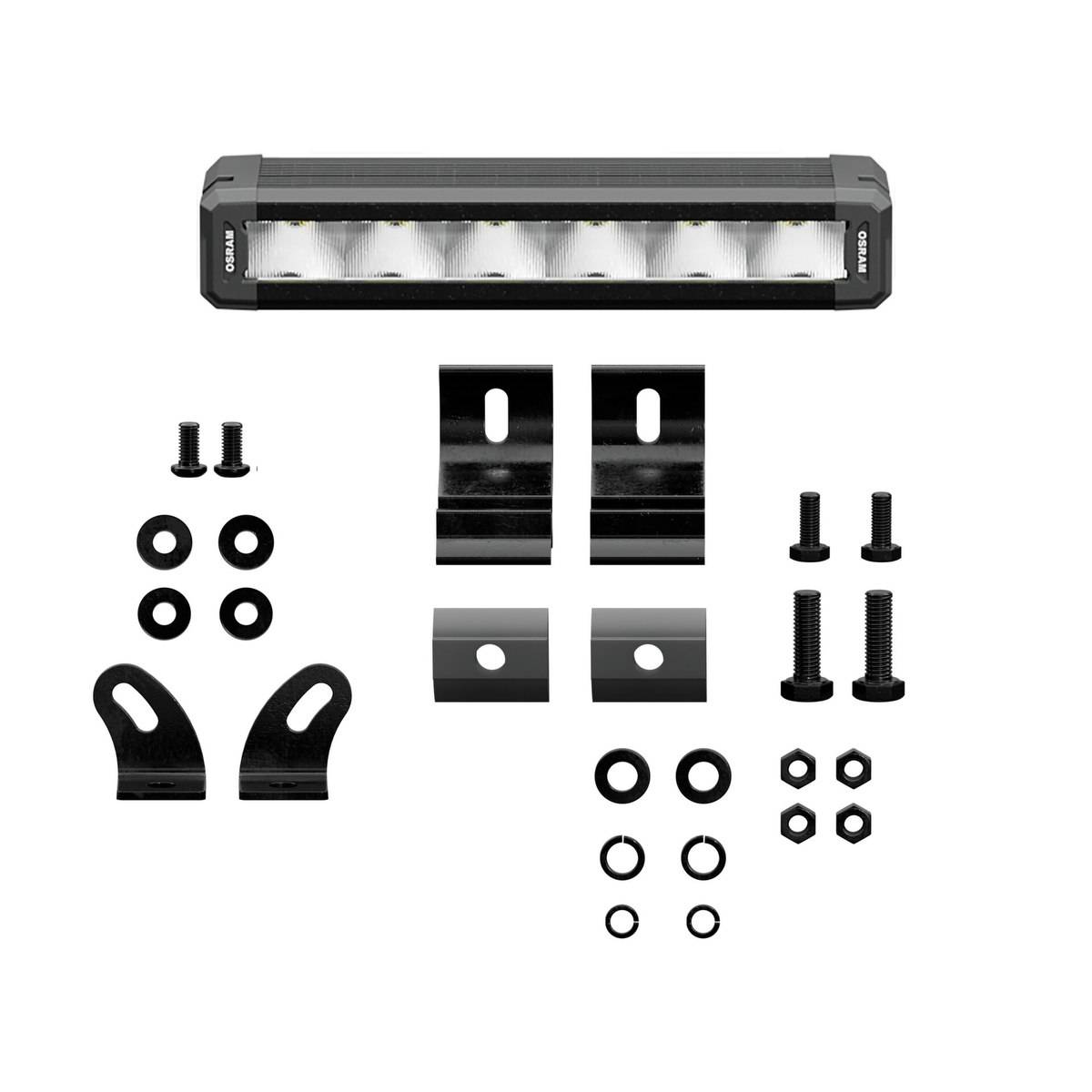 Zusatzscheinwerfer LED 18W geschraubt R10 6000K 1400lm OSRAM LIGHTBAR VX180-SP-1
