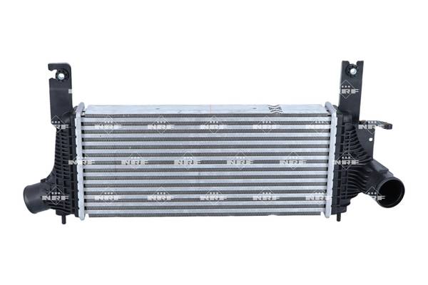 Ladeluftkühler 455 mm - 202 mm NRF passend für u.a. NISSAN NAVARA