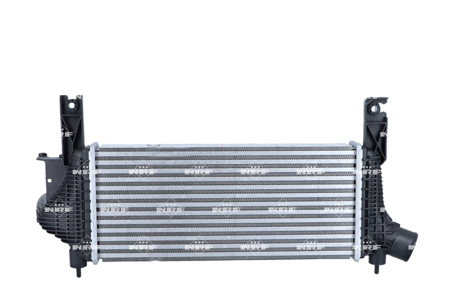 Ladeluftkühler 455 mm - 202 mm NRF passend für u.a. NISSAN NAVARA-2