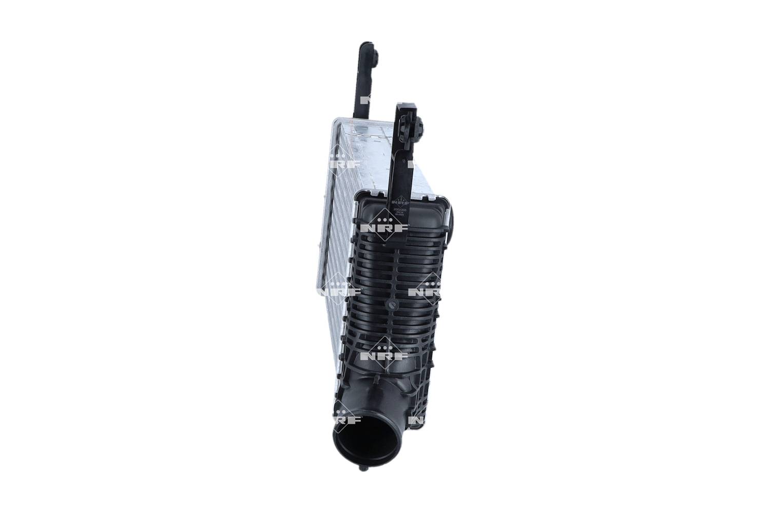 Ladeluftkühler 455 mm - 202 mm NRF passend für u.a. NISSAN NAVARA-3