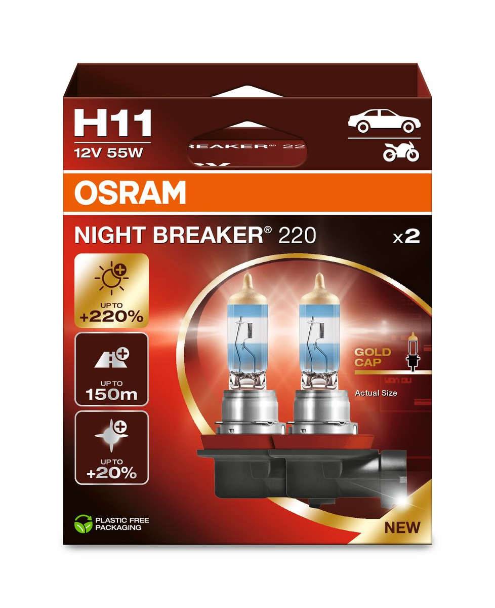 OSRAM - 64211NB220-2HB - 64211NB220-HB 55W 12V PGJ19-2 HCB2OSRAM-0