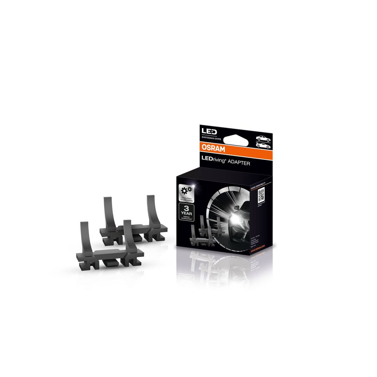 OSRAM - 64210DA04 - LEDriving® ADAPTER 64210DA04 12V (ABARTH; FIAT; FORD; OPEL)-0