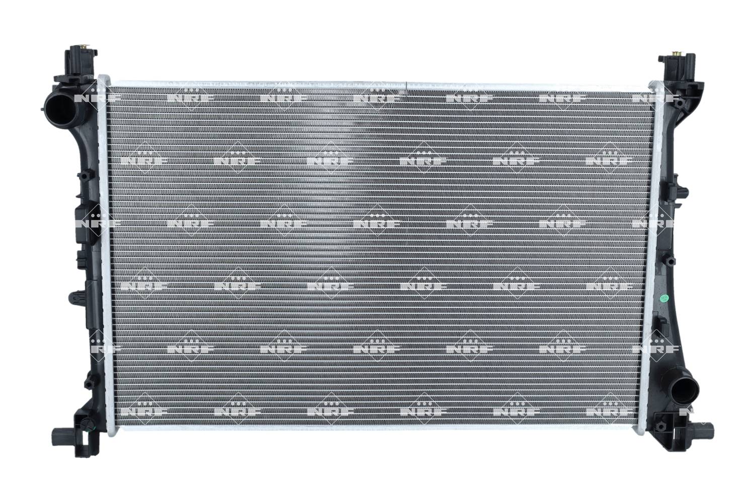 Kühler Motorkühlung Kühlrippen gelötet 620 - 395 mm Alu NRF für u.a. FIAT TIPO-0