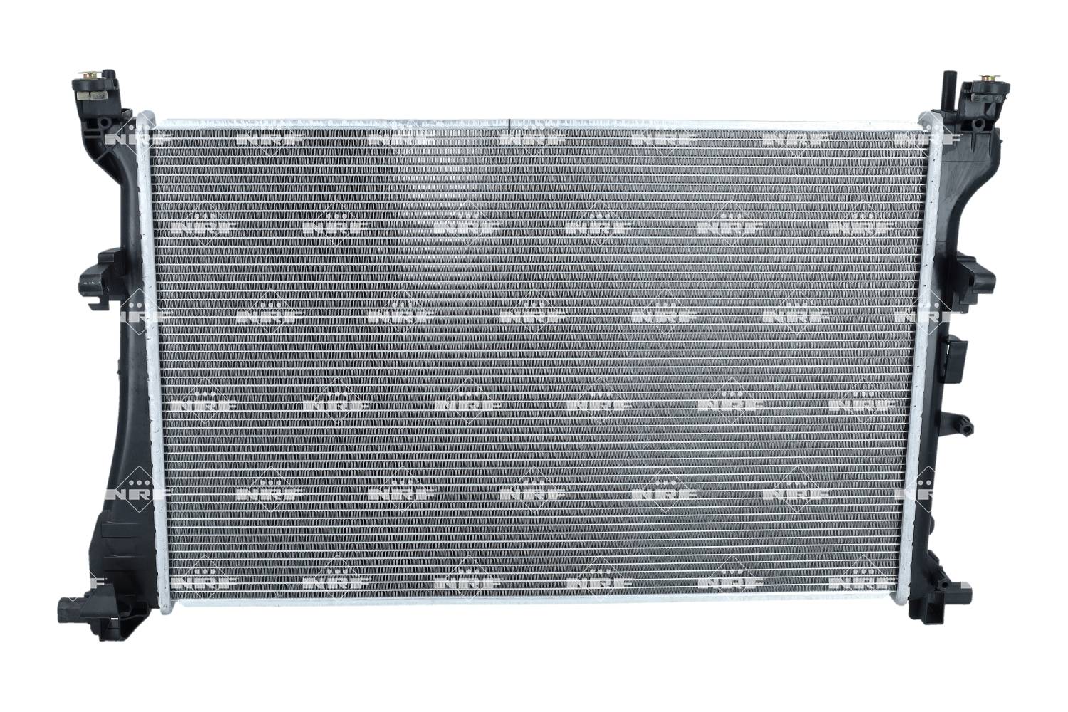 Kühler Motorkühlung Kühlrippen gelötet 620 - 395 mm Alu NRF für u.a. FIAT TIPO-2