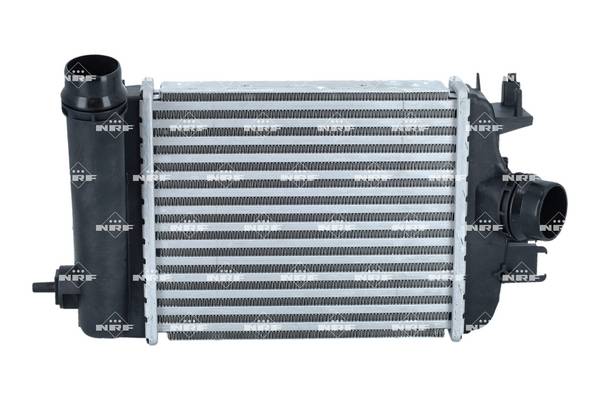 Ladeluftkühler 255 mm - 217 mm NRF passend für u.a. RENAULT CAPTUR