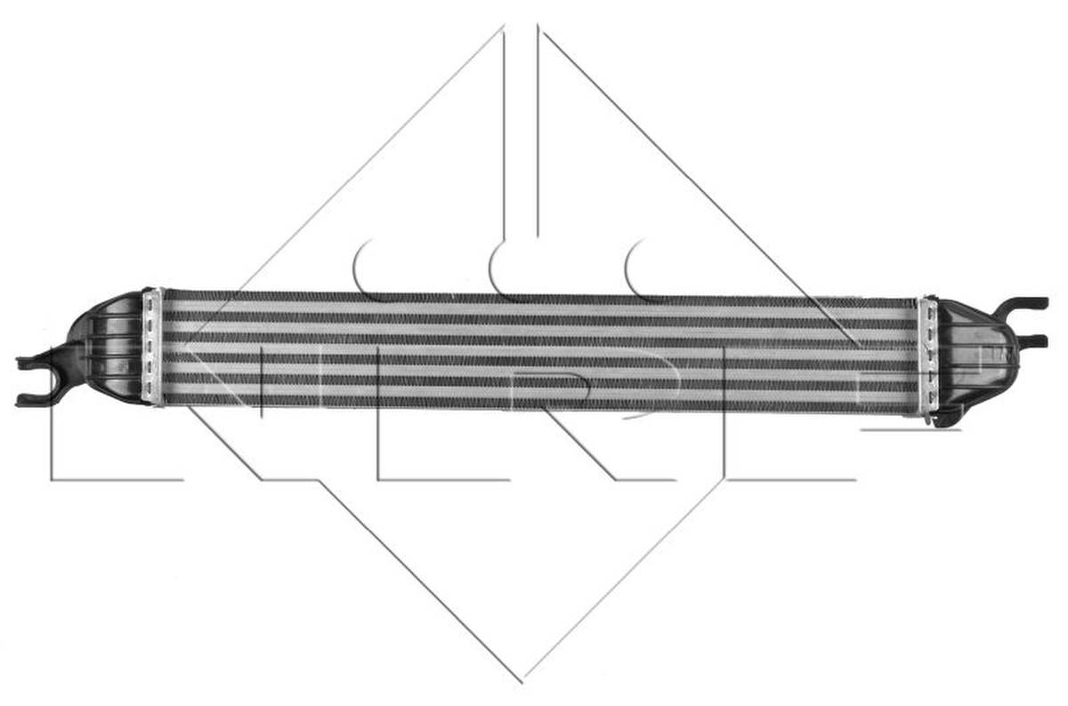 Ladeluftkühler 540 mm - 85 mm NRF passend für u.a. MINI MINI-1