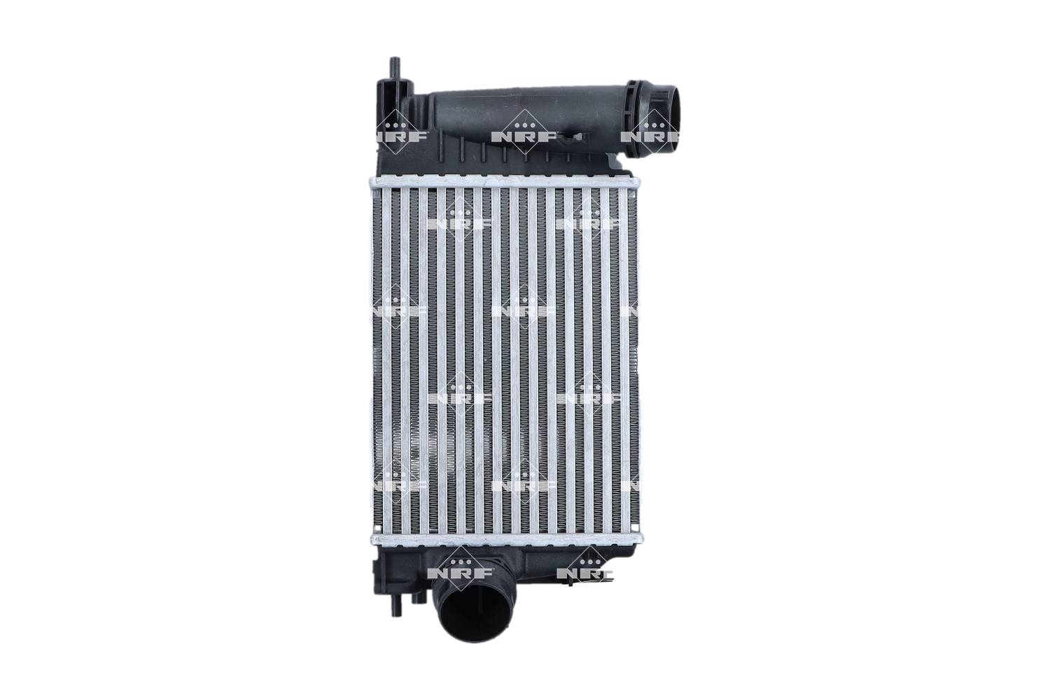 Ladeluftkühler 281 mm - 217 mm NRF passend für NISSAN QASHQAI-0