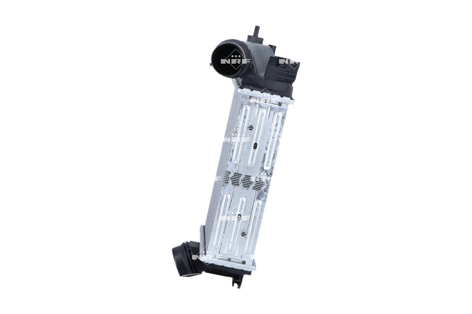 Ladeluftkühler 281 mm - 217 mm NRF passend für NISSAN QASHQAI-1
