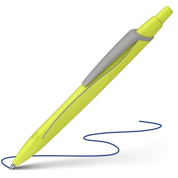 Kugelschreiber Reco gelb Schreibfarbe blau 1 St.