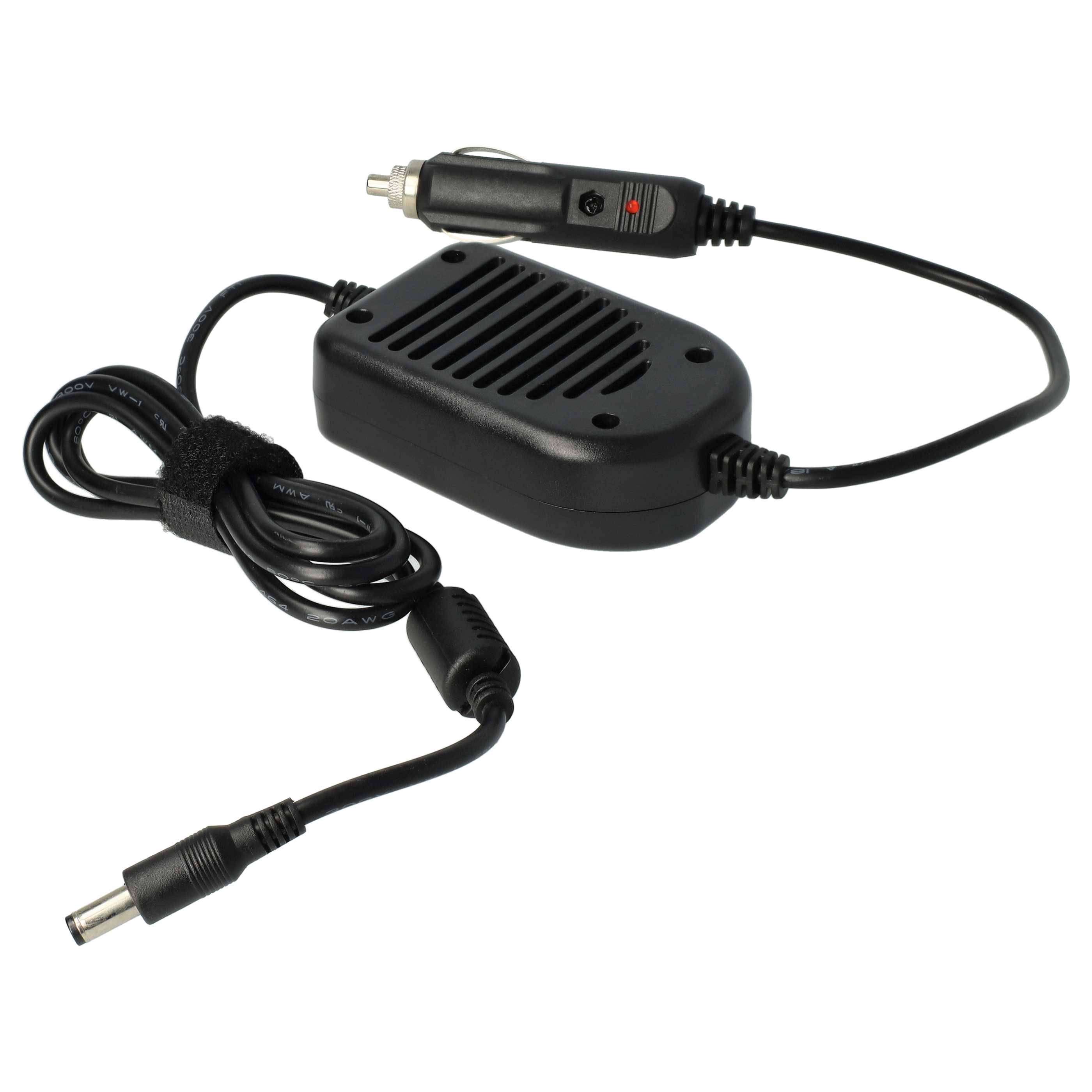 vhbw KFZ-Ladekabel Ersatz für SEB100P2-15.0 | SAD-65KB für Notebook - 12V Ladegerät Schwarz 4,74 A-1