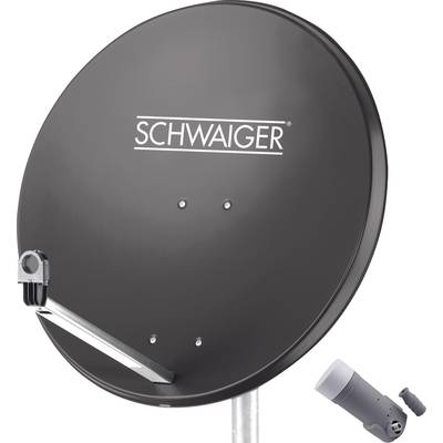 Schwaiger SPI9961SET1 SAT-Anlage ohne Receiver Teilnehmer-Anzahl: 1 80 cm