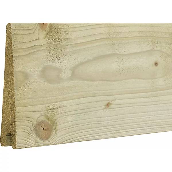 PLUS Klink Profilzaun Holz BxH 1740 x 910 mm natur. PLUS AS 84162049-2