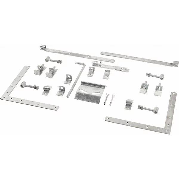 Tokyo Doppeltor inkl. Beschläge Holz BxH 2000 x 900 mm weiß. PLUS AS 84154849-2