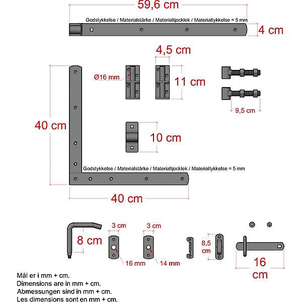PLUS Plank Einzeltür inkl. Beschläge Holz BxH 1000 x 1250 mm schwarz. PLUS AS 84159949-2