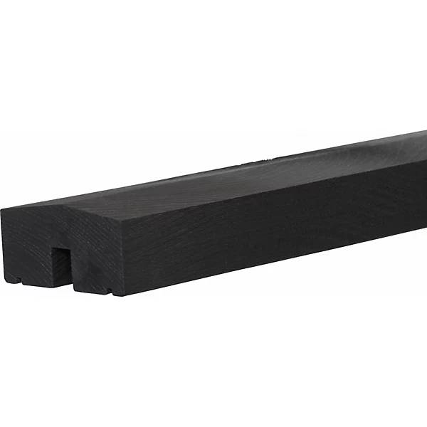 PLUS Klink Profilzaun mit Glas Holz BxH 1740 x 1250 mm schwarz. PLUS AS 84163149-4