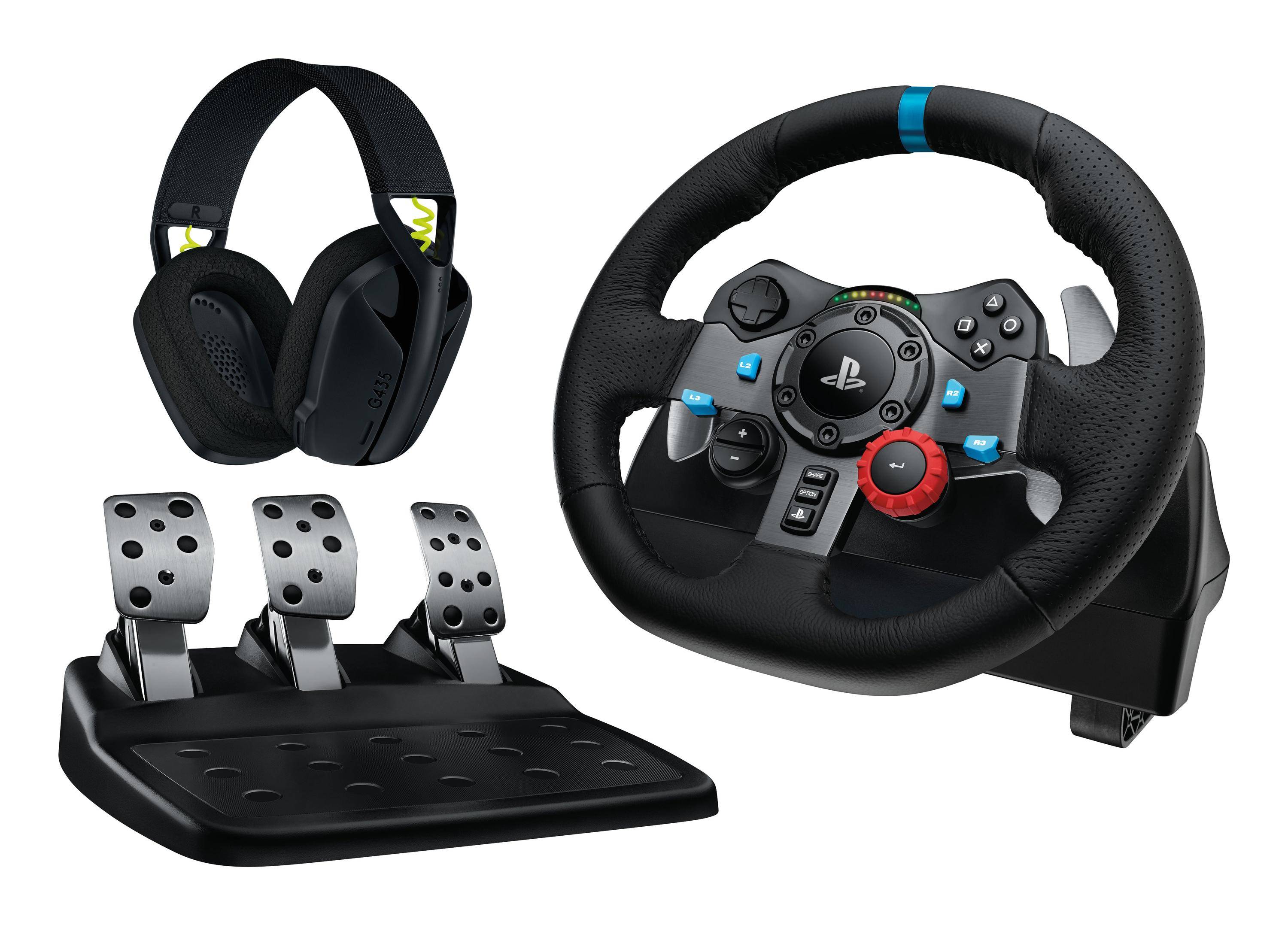 Logitech G G29 - Lenkrad- und Pedale-Set - kabelgebunden-0